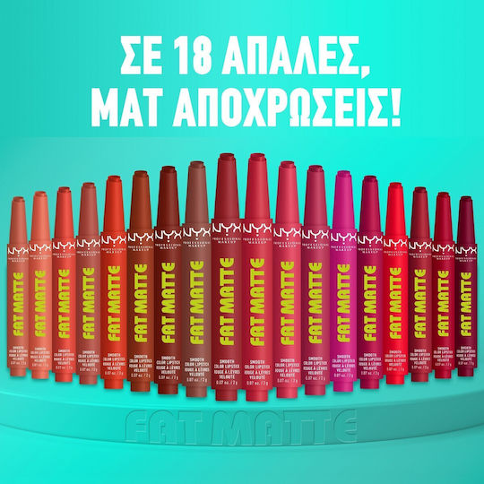 NYX Professional Makeup Дебело Матово Червило 2гр