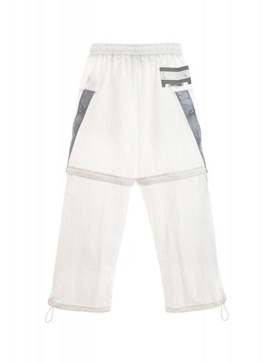 Mod Wave Movement Παντελόνι Φόρμας White