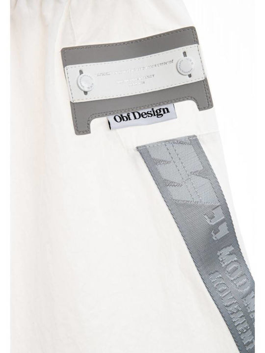 Pantaloni De Trening Albi