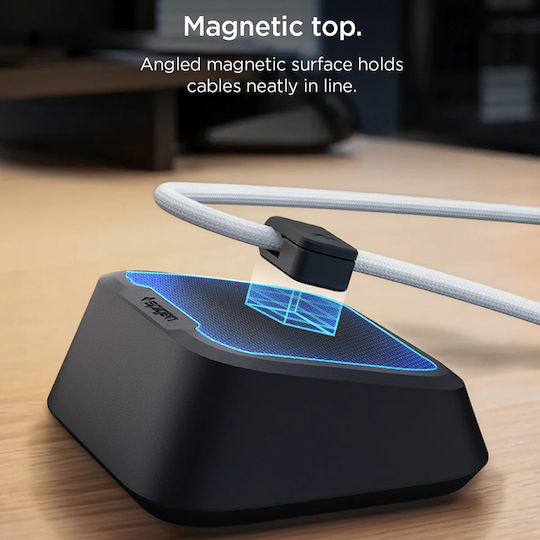 Spigen Magnetische Kabelhalterung Ld103 App11145 Schwarz