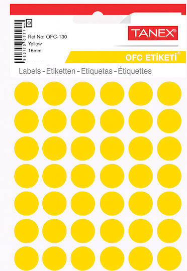 Tanex 240 Самозалепващи Се Етикети На Ролка