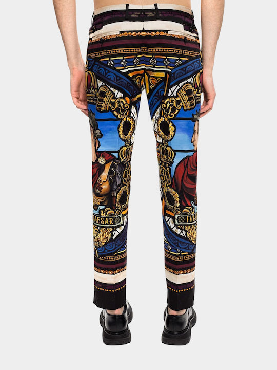 Dolce & Gabbana Мъжки Панталон Чино Многоцветен