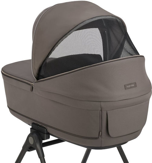 Inglesina Aptica Duo Ρυθμιζόμενο Καρότσι 2 σε 1 Kατάλληλο για Nεογέννητο Ivy Green / Litio Black 10.4kg