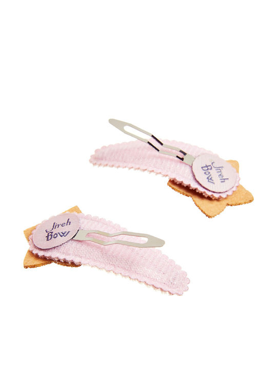 Alouette Glitter Kids Hair Clips Set with Star Hair Clips 2 Pieces