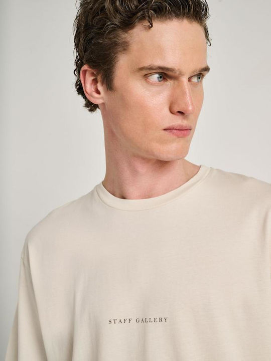 Leo T-shirt Beige 64-031.055.N9947