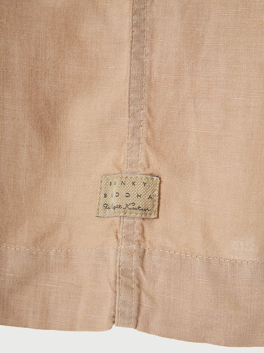 Polo Short Sleeve Beige Blouse