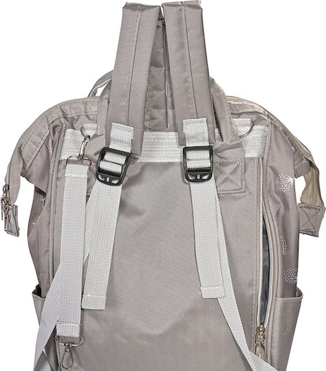 Lorelli Diaper Bag Gray 27x17x41cm.