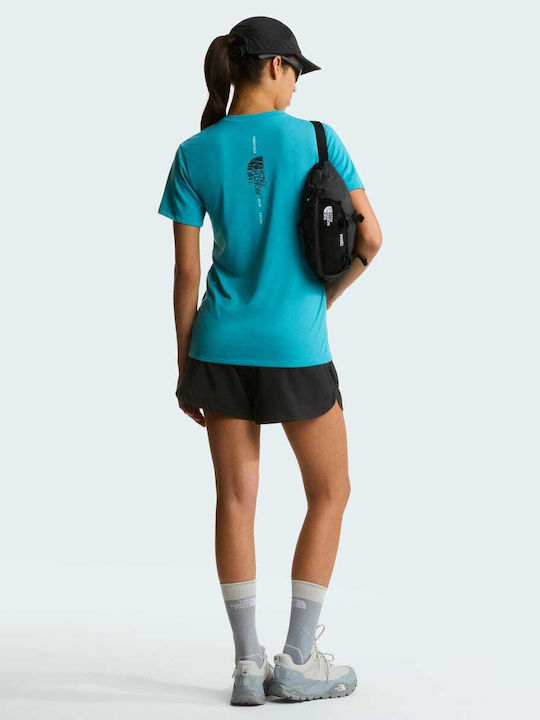 Γυναικείο T-shirt Τιρκουάζ