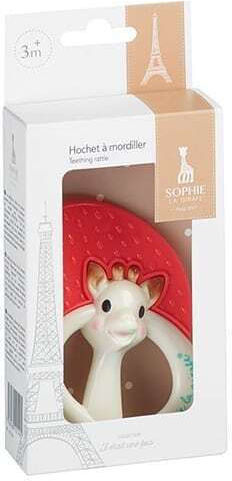 Sophie La Girafe Μασητική Κουδουνίστρα Οδοντοφυΐας από Καουτσούκ για 3 m+ Μπλε
