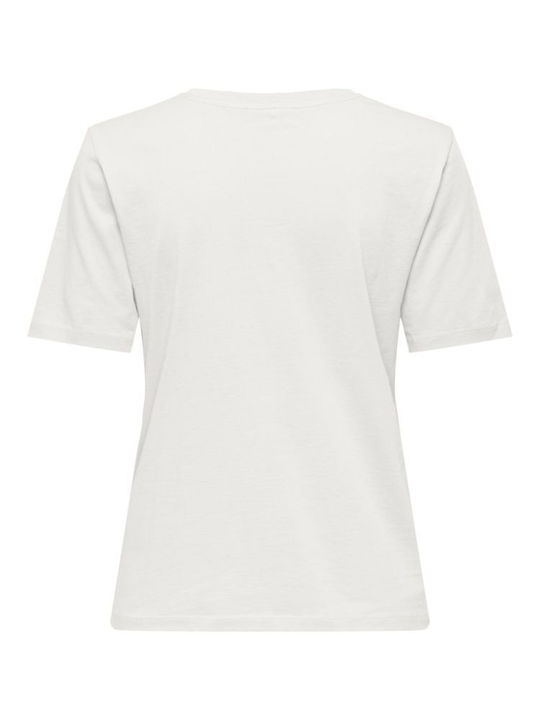 Only Happy Women's T-shirt Cloud Dancer