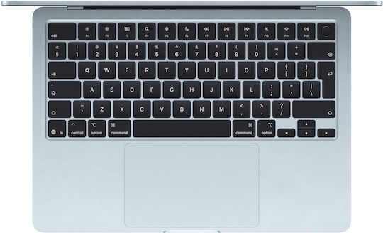 Apple MacBook Air 13.6" Panou IPS Ecran Retina (M5-10 Nuclee/24GB/512GB SSD/8-Core GPU) Albastru Ceresc (Tastatură Internațională Engleză)