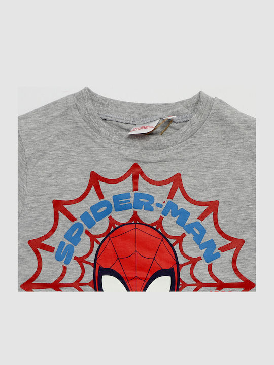 Παιδικό T-shirt Γκρι Μελανζέ