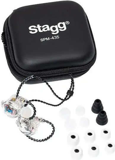 Stagg In Ear Headphones White H16ST00001