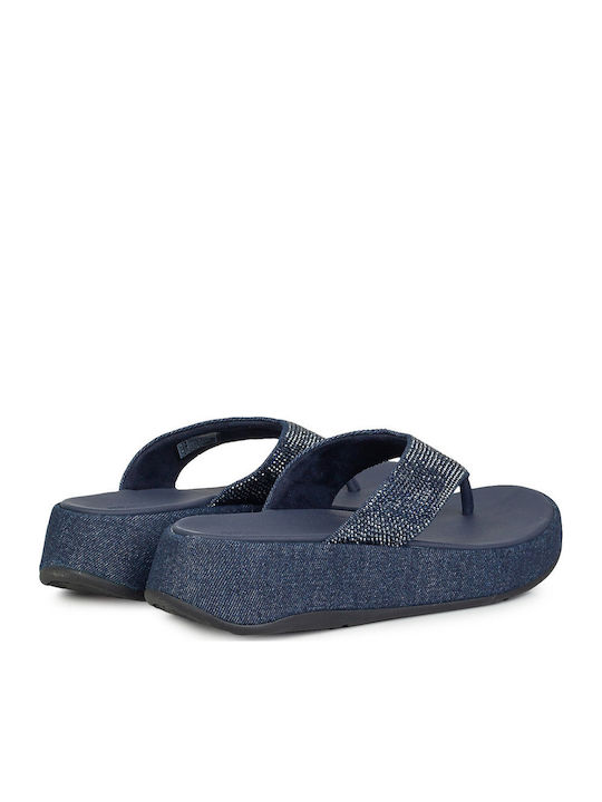 Women's Flat Sandals Navy Blue