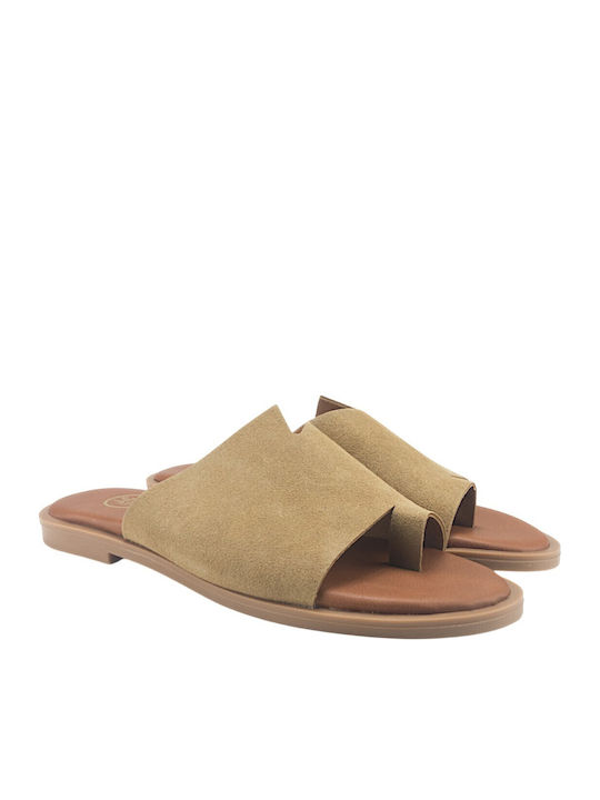 Women's Flat Sandals Brown