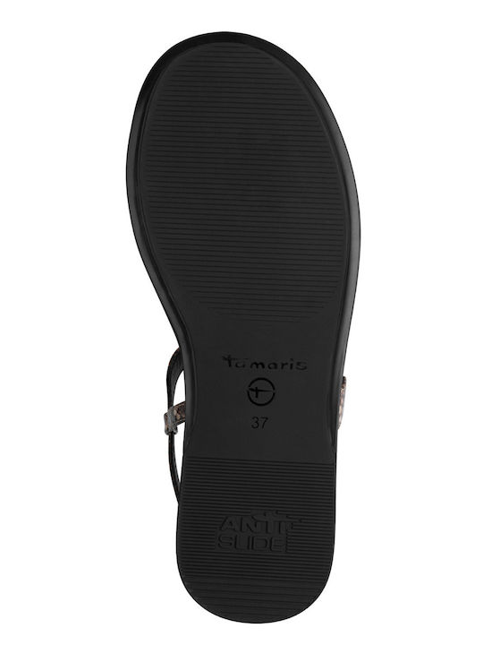 Leather Women's Sandals Brown