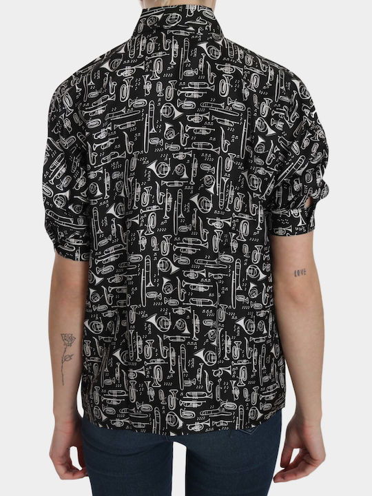 Dolce & Gabbana Herrenhemden Schwarz
