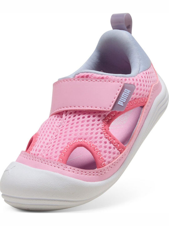 Balerini Pentru Copii Cu Închidere Hoop & Loop Textili Roz Kitten Summer V