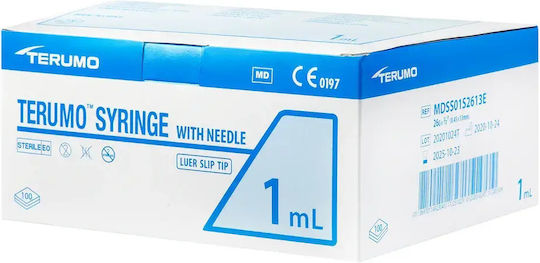 Terumo Medical Σύριγγες 25G 1ml 100τμχ