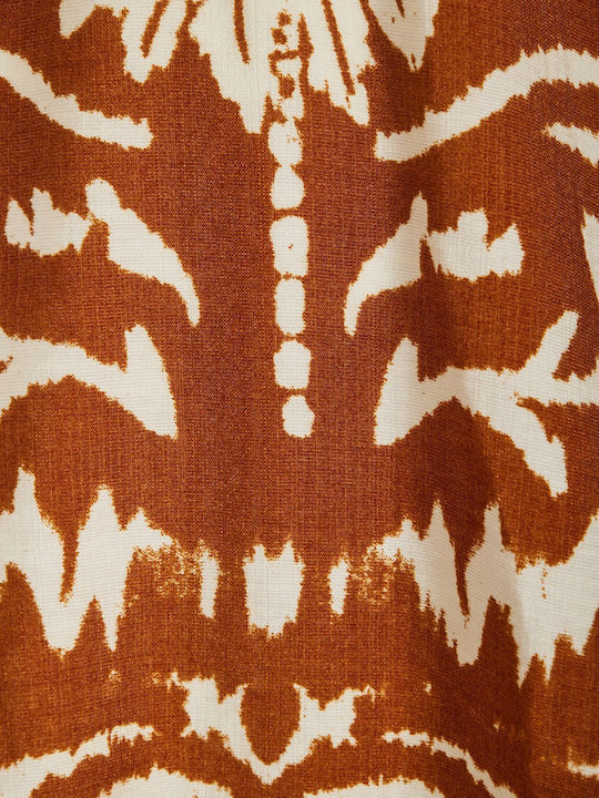 Summer Mini Dress Orange FBL013-107-13 SPICY PUMPKIN
