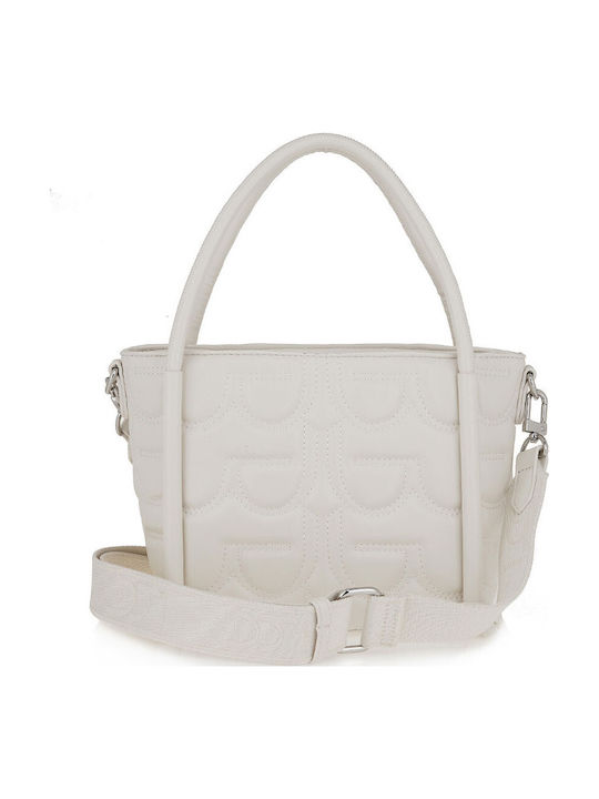 Women's Shoulder Bag Ecru BYBS90B04