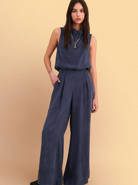 Women's Pantaloons with Rubber Band Gray