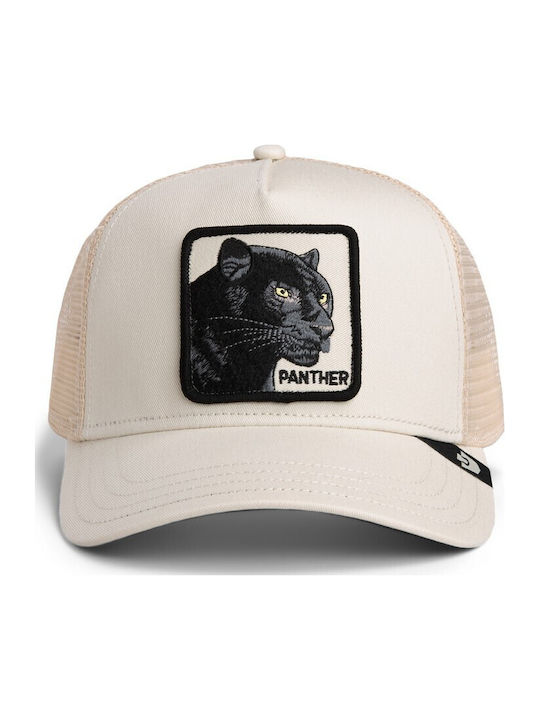 Kinder Kappen Jockey Panther Mini Panther Ivory Goorin Bros
