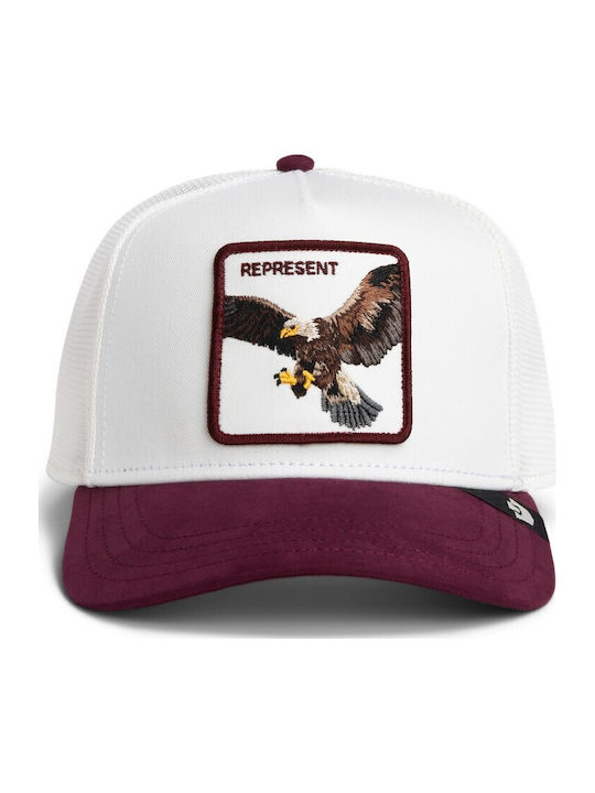 Jockey Capes Suede Eagle Αετός Μπορντώ
