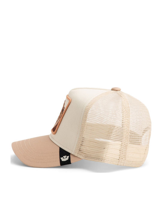 Jockey King Trucker Lion Beige Goorin Bros