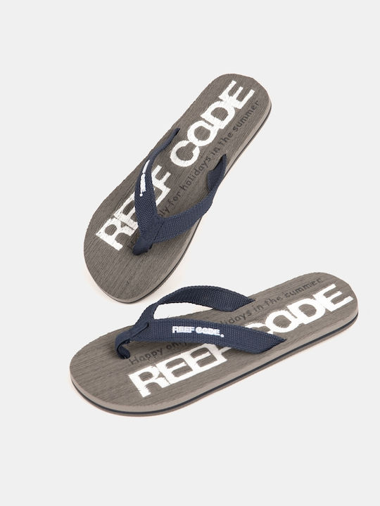 Ανδρικά Flip Flops Γκρι