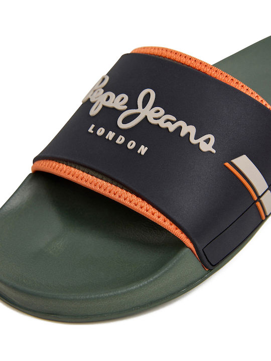 Men's Khaki Slides