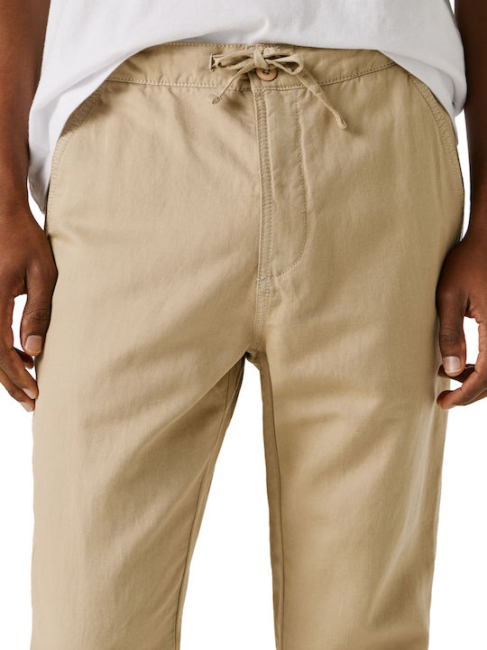 Pantalon Barbat Chino Malt Bej