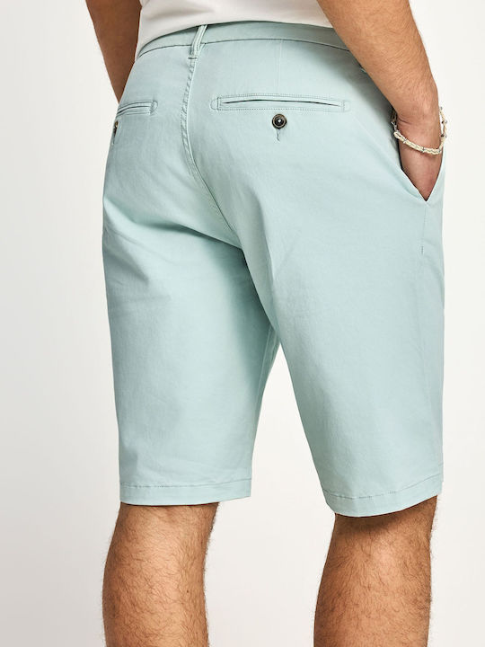 Herren Shorts Chino Blau FBM013-001-03-Cloud-Blue