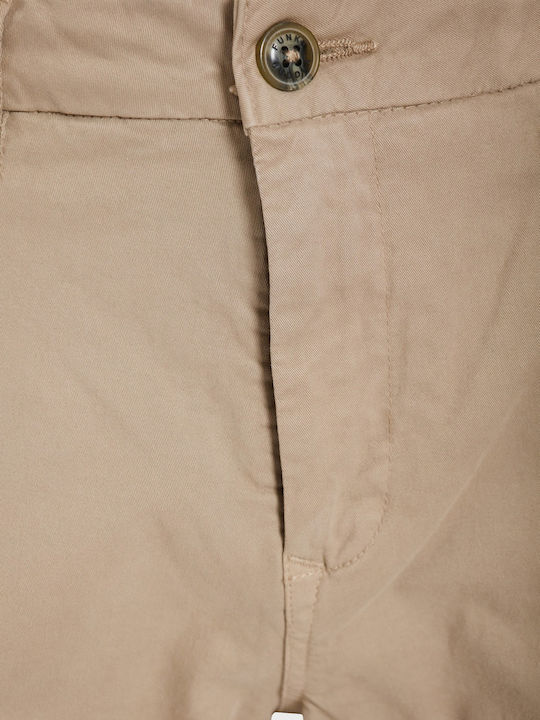 Herren Shorts Chino Grau