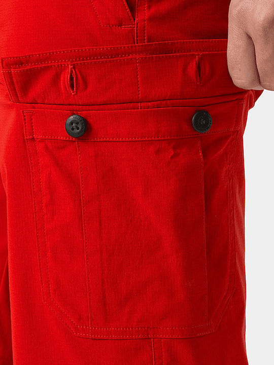 Quickdry Herren Shorts Cargo Rot
