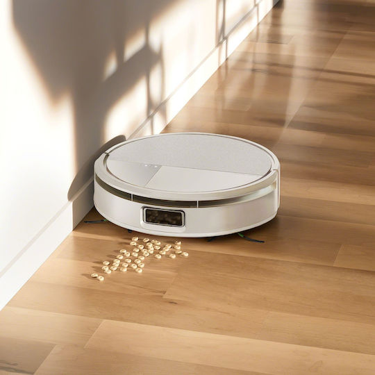 iRobot Roomba Max 705 Combo + AutoWash Σκούπα Ρομπότ με Χαρτογράφηση Laser & Απορρόφηση 13000Pa Λευκή