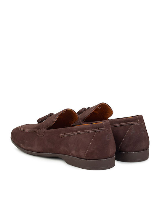 Mocasini Bărbătești în Culoare Maro