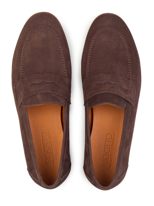 Men's Moccasins in Brown Colour