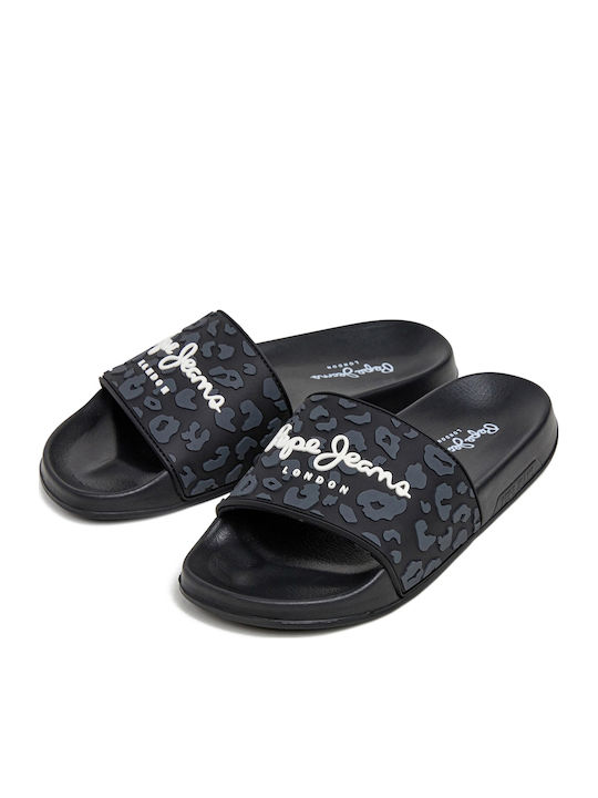 Flip Flops in Black Colour