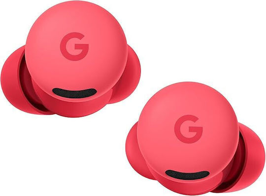 Google Pixel Buds 2a Bluetooth Kopfhörer mit Schweißbeständigkeit und Ladekoffer Berry