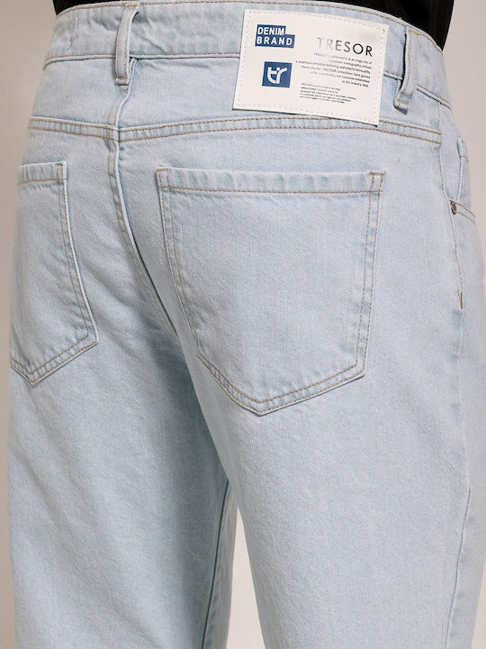 Dallas Ανδρικό Παντελόνι Τζιν Light Blue