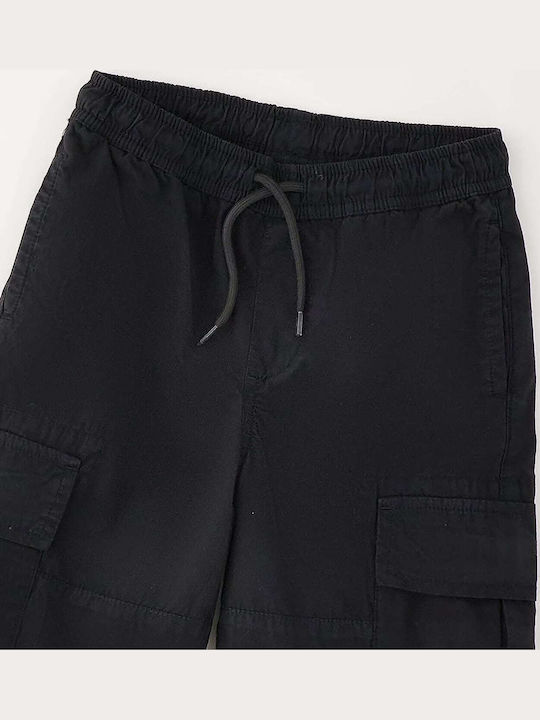 Kids Fabric Shorts/Bermuda Black