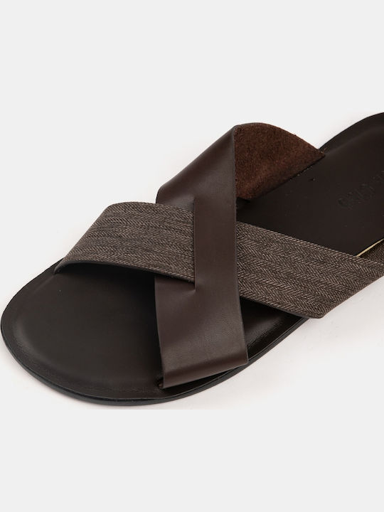 Men's Sandals in Brown Colour
