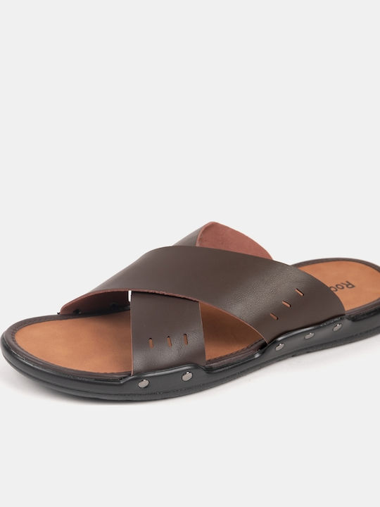 Men's Sandals in Brown Colour