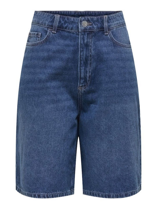 Women's Jean Bermuda Medium Blue