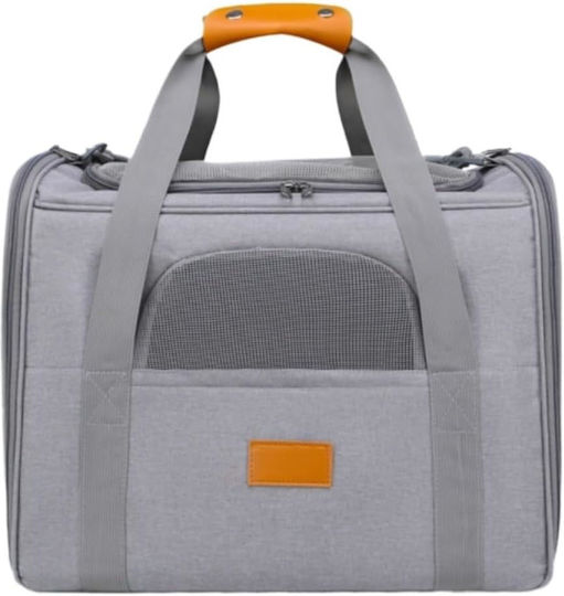Denik Pets Dog Carrying Bag For Dog And Cat Gray L45xW35xH33cm