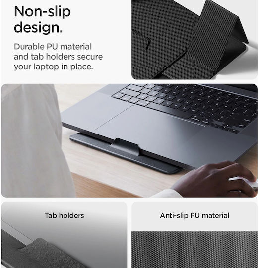Spigen LD201-S8 Βάση Στήριξης για Laptop έως 16"