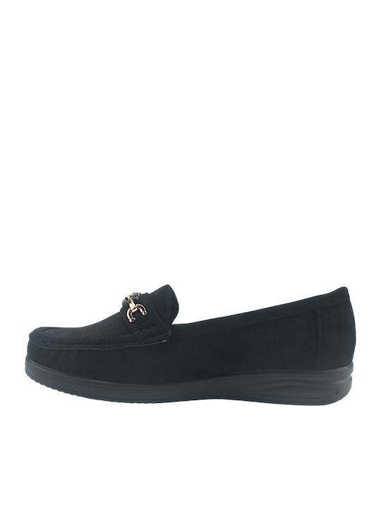 Γυναικεία Loafers σε Μαύρο Χρώμα