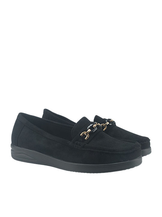 Γυναικεία Loafers σε Μαύρο Χρώμα