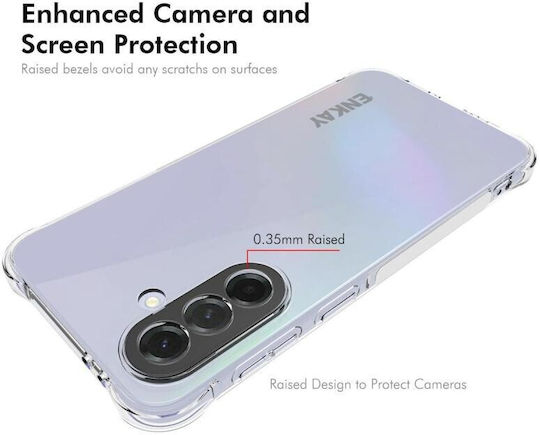 Enkay Hat-prince Silicone Transparent Back Cover (Galaxy A37)